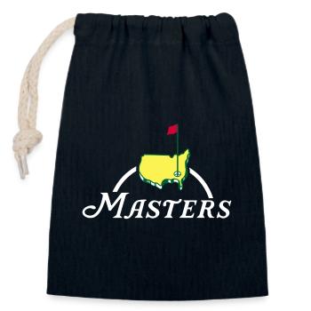 Meister - Verschließbarer Geschenkbeutel aus Baumwolle (14x20cm) - Navy - Vorne