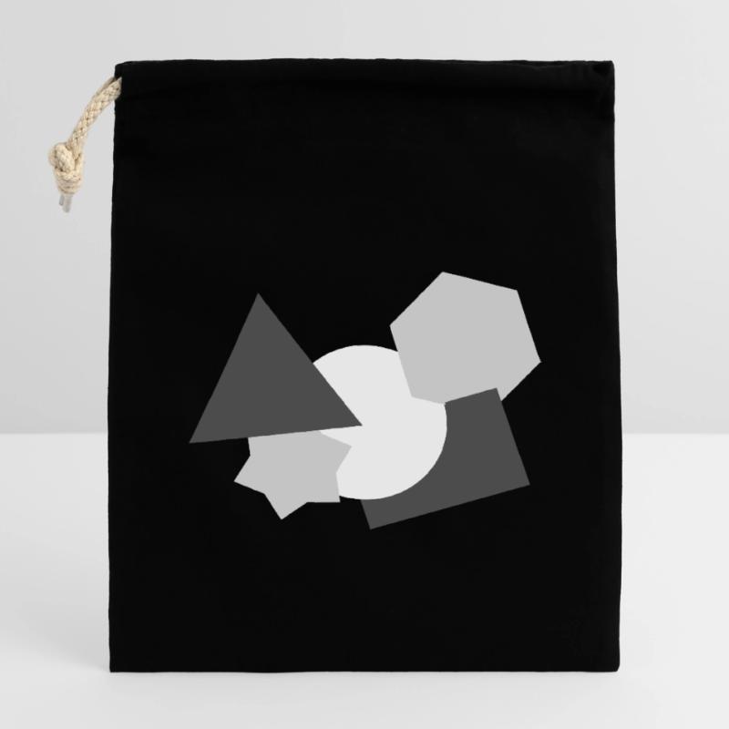 Form Closable cotton gift bag (14x20cm)