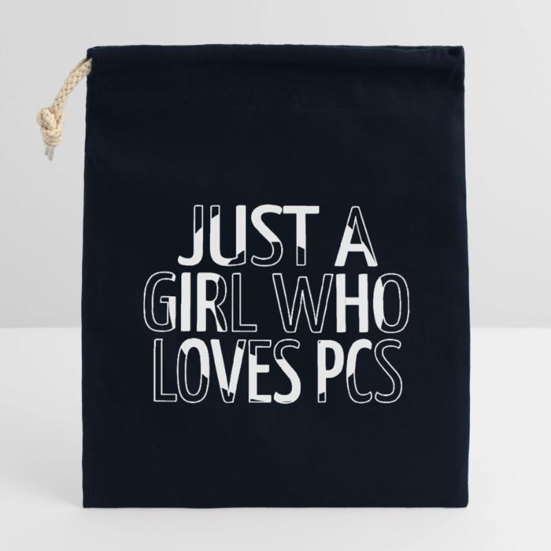 Programmation informatique C Sharp Programmation Humour Sac cadeau en coton avec cordon (14 x 20 cm)