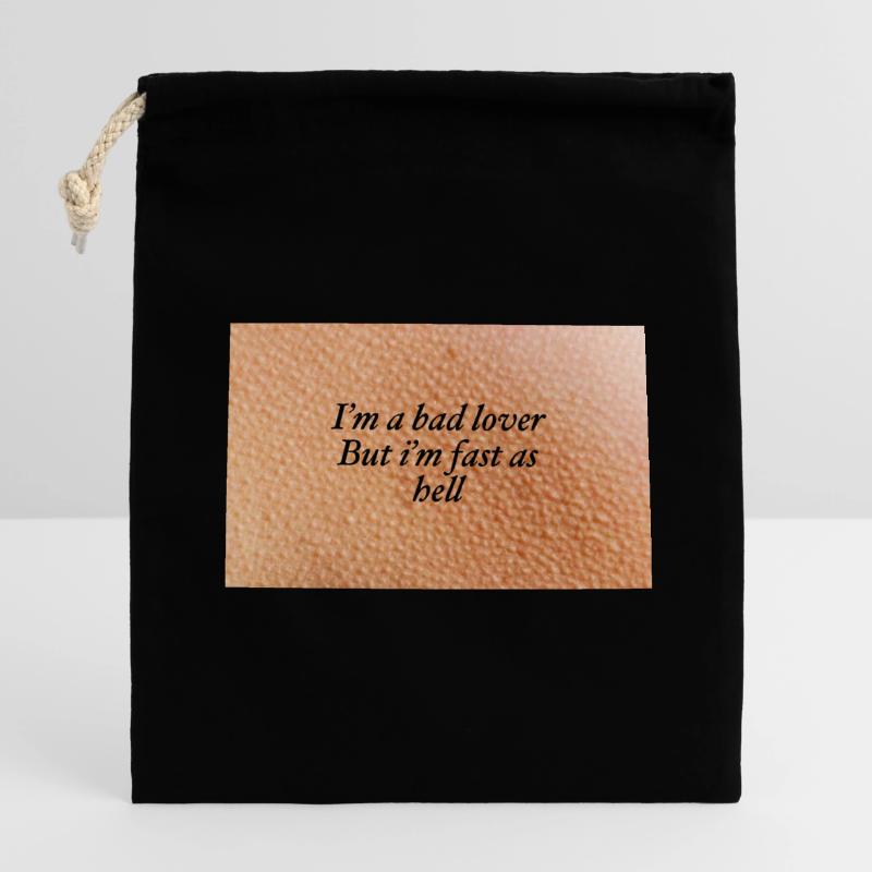 03DFE2D2 4E7E 4E8C 9B04 685491C9F258 Gänsehaut Verschließbarer Geschenkbeutel aus Baumwolle (14x20cm)