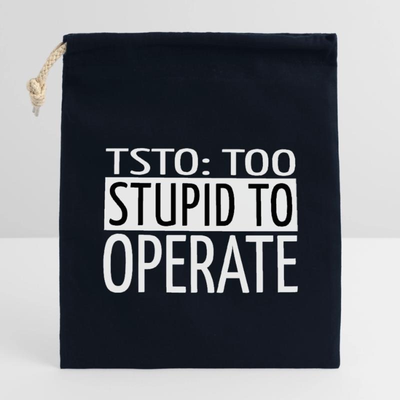 Gamer Encrypt Codage Hacking Code de piratage Sac cadeau en coton avec cordon (14 x 20 cm)