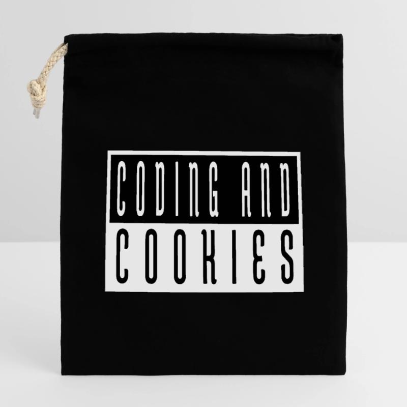 Dad's Favorite Statement C Sharp Programming Closable cotton gift bag (14x20cm)