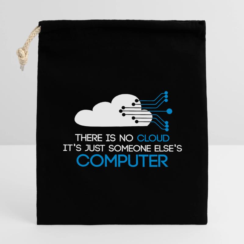 The Codefather Informatiker Programmierer Computer Verschließbarer Geschenkbeutel aus Baumwolle (14x20cm)