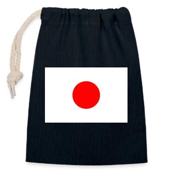 Japan rising sun og - Verschließbarer Geschenkbeutel aus Baumwolle (14x20cm) - Navy - Vorne