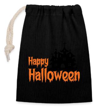 Gosages - Halloween Special - Closable cotton gift bag (14x20cm) - black - Front