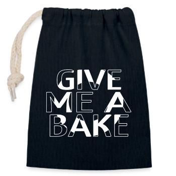 Pampered Chef Cook Pampered Chef Chef Funny Joke - Closable cotton gift bag (14x20cm) - navy - Front