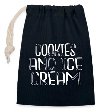 christmas best chef tshirts cool appetite - Verschließbarer Geschenkbeutel aus Baumwolle (14x20cm) - Navy - Vorne