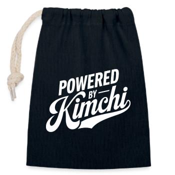 Kimchi – Deine geheime Energiequelle - Verschließbarer Geschenkbeutel aus Baumwolle (14x20cm) - Navy - Vorne
