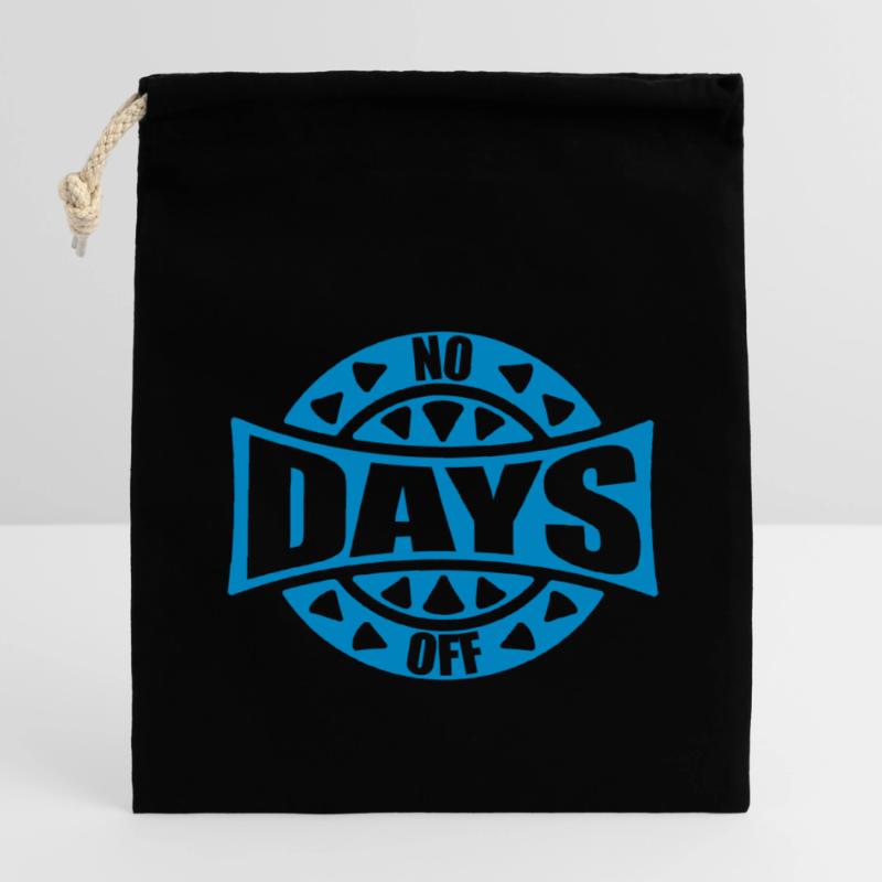 pas de jours de congé devis Sac cadeau en coton avec cordon (14 x 20 cm)