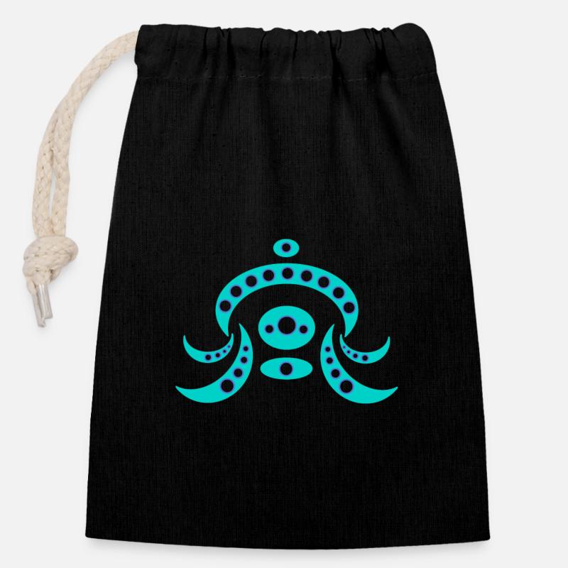 Schnittmuster N°12 - Verschließbarer Geschenkbeutel aus Baumwolle (14x20cm) - Schwarz