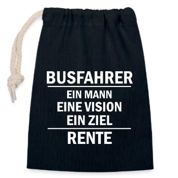 Handwerker Handyman Handwerk Werkzeug Baustelle - Verschließbarer Geschenkbeutel aus Baumwolle (14x20cm) - Navy - Vorne