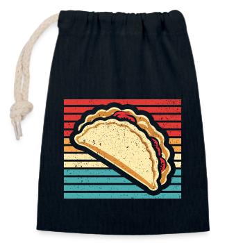 Empanadas - Perfektes Geschenk für Feinschmecker - Verschließbarer Geschenkbeutel aus Baumwolle (14x20cm) - Navy - Vorne