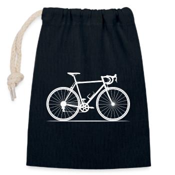 Cycling Cycling Mountain Bike MTB - Closable cotton gift bag (14x20cm) - navy - Front