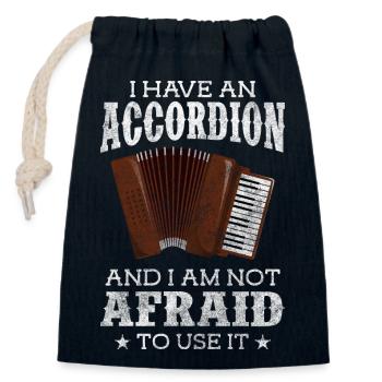 Music, Culture, Orchestra, Musicians - Closable cotton gift bag (14x20cm) - navy - Front