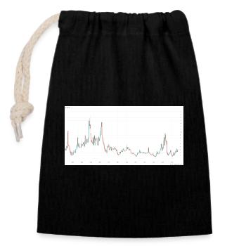 “Share The Gains” Graphic T-Shirt
 - Closable cotton gift bag (14x20cm) - black - Front