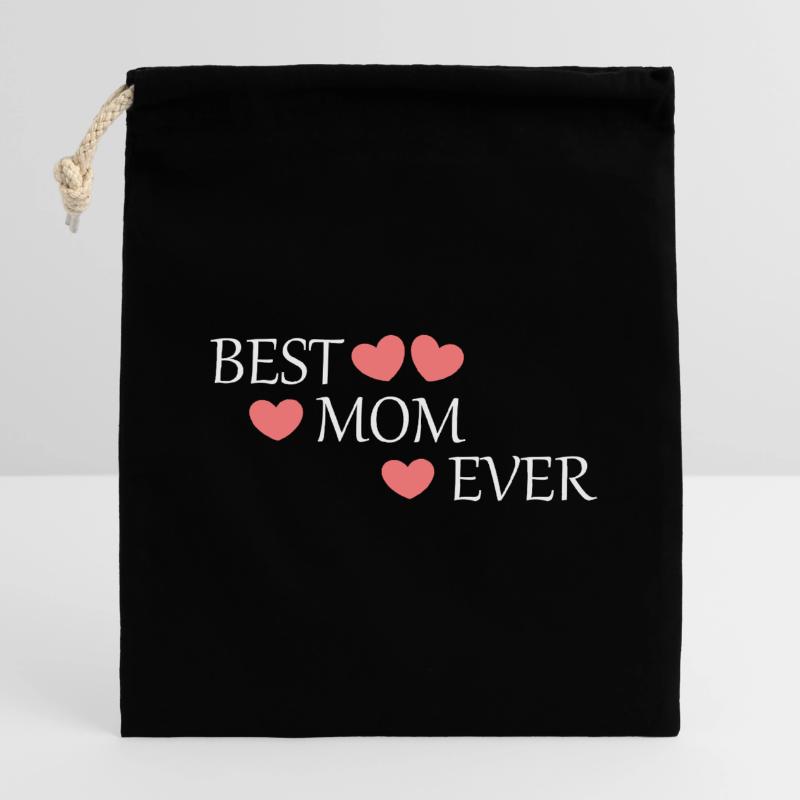 Muttertags Geschenk Mutter Muttertag Geschenkidee Verschließbarer Geschenkbeutel aus Baumwolle (14x20cm)