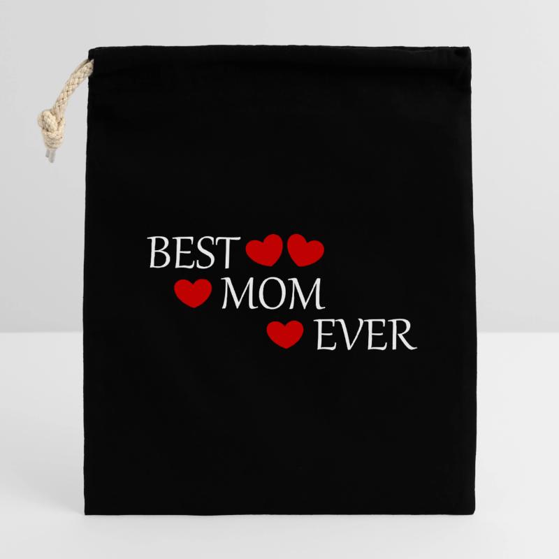 Muttertags Geschenk Mutter Muttertag Geschenkidee Verschließbarer Geschenkbeutel aus Baumwolle (14x20cm)