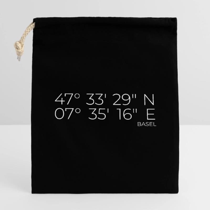 coordinates Basel Closable cotton gift bag (14x20cm)