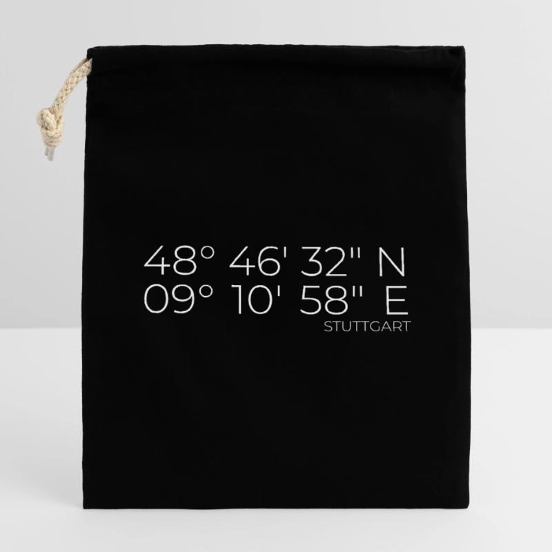 coordinates Stuttgart Closable cotton gift bag (14x20cm)