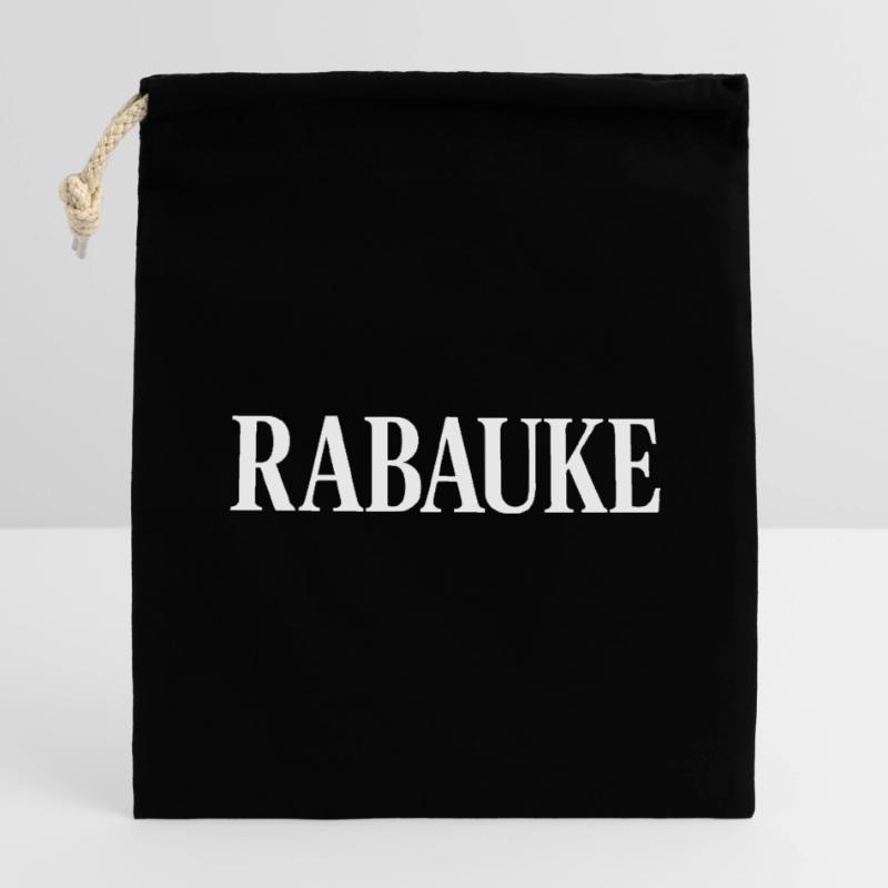 Loubard Sac cadeau en coton avec cordon (14 x 20 cm)