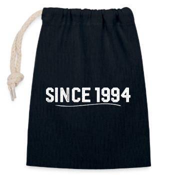 Legendary since 1994 birthday gift 1994 - Closable cotton gift bag (14x20cm) - navy - Front