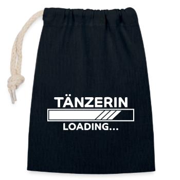 Tänzerin Spruch Tanzen Lustiges Tänzerin Geschenk - Verschließbarer Geschenkbeutel aus Baumwolle (14x20cm) - Navy - Vorne