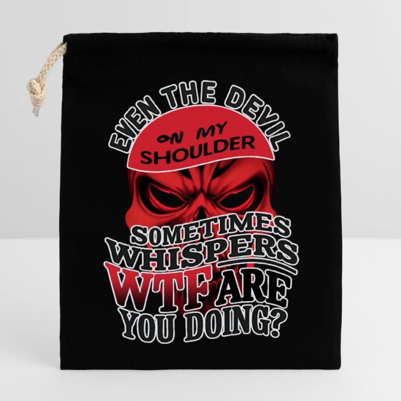 Devil's Whisper: Inner Conflict Edition Closable cotton gift bag (14x20cm)