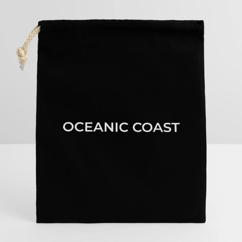 ATLANTEA - Oceanic Coast Sac cadeau en coton avec cordon (14 x 20 cm)
