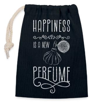 Parfum Luxe Lover Corps Unique - Sac cadeau en coton avec cordon (14 x 20 cm) - bleu marine - Devant
