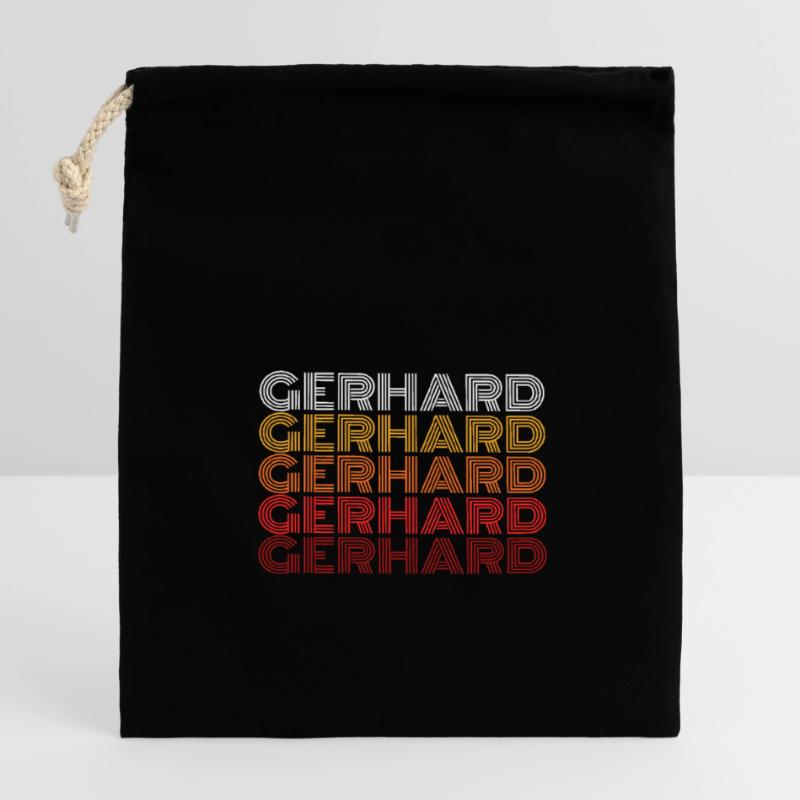 Gerhard Verschließbarer Geschenkbeutel aus Baumwolle (14x20cm)