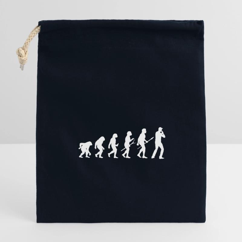 Harmonica Evolution Harmonica Sac cadeau en coton avec cordon (14 x 20 cm)