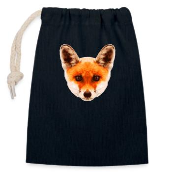 Fox baby * Foxy baby * Hypnosis fox Hypnosis fox - Closable cotton gift bag (14x20cm) - navy - Front