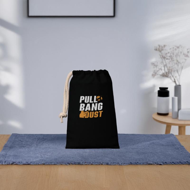Pull Trapshooting Skeet Shooting Verschließbarer Geschenkbeutel aus Baumwolle (14x20cm)