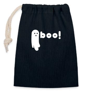 Halloween - Verschließbarer Geschenkbeutel aus Baumwolle (14x20cm) - Navy - Vorne