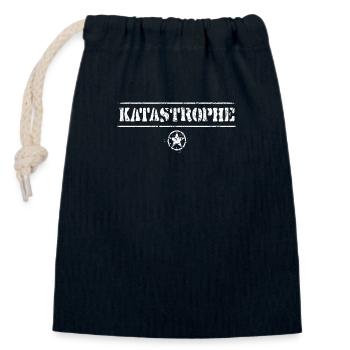 Katastrophe Alter, lustiger Spruch, USA Militär - Verschließbarer Geschenkbeutel aus Baumwolle (14x20cm) - Navy - Vorne