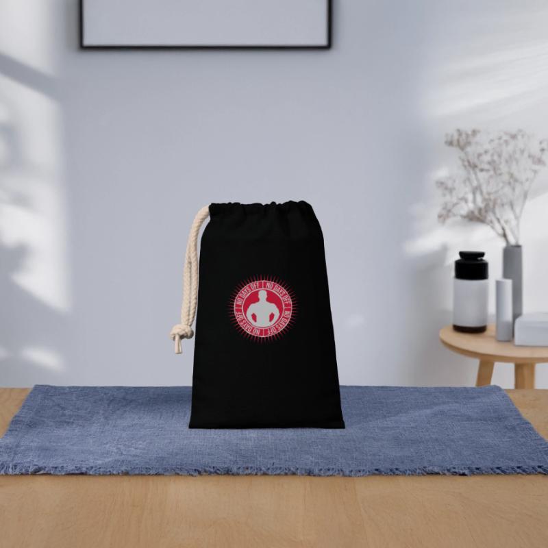 pas de jours de congé devis Sac cadeau en coton avec cordon (14 x 20 cm)