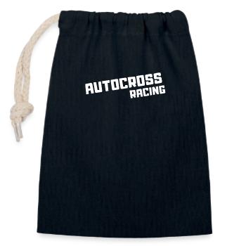 Autocross in Germany, Championships - Closable cotton gift bag (14x20cm) - navy - Front