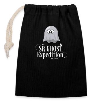 Spectral Rambler: The SR Ghost Expedition Series - Closable cotton gift bag (14x20cm) - black - Front