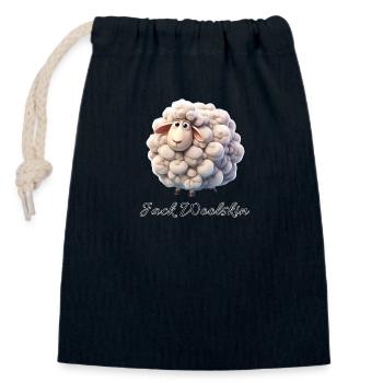 Jack Woolskin - Verschließbarer Geschenkbeutel aus Baumwolle (14x20cm) - Navy - Vorne