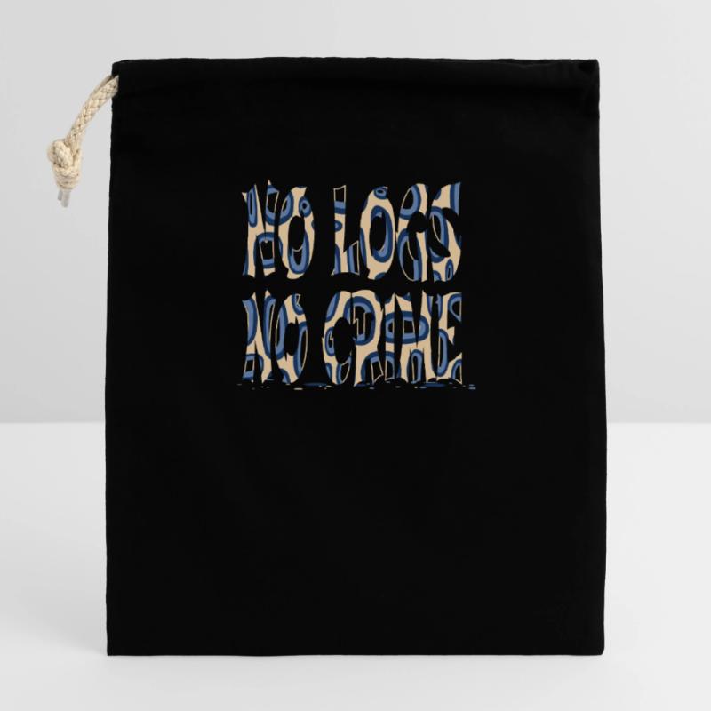 anonymous hacker hacking hacker internet bday Closable cotton gift bag (14x20cm)