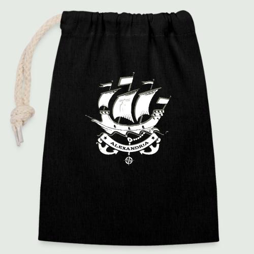 Alexandria Egypt - Closable cotton gift bag (14x20cm)