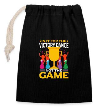 Jeux de société Fun Et Jeux Jeu De Société Humour Blagues - Sac cadeau en coton avec cordon (14 x 20 cm) - noir - Devant