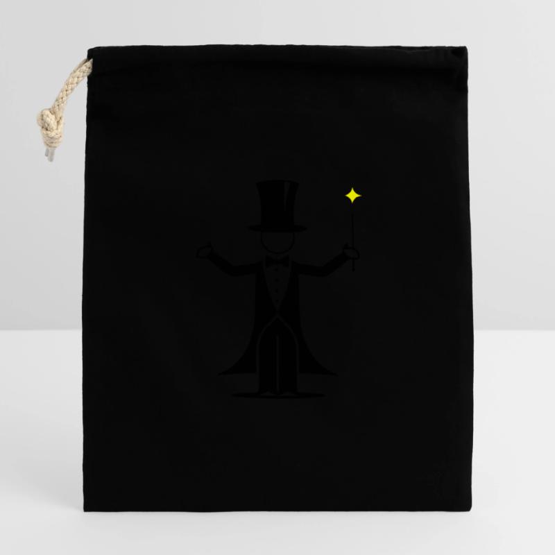 Conception d’assistant Sac cadeau en coton avec cordon (14 x 20 cm)