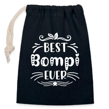 Best Bompi Belgium Grandpa Flemish Father Flanders - Closable cotton gift bag (14x20cm) - navy - Front