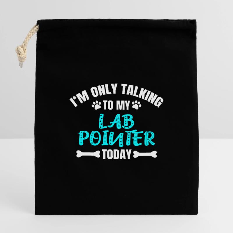 Lab Pointer Verschließbarer Geschenkbeutel aus Baumwolle (14x20cm)
