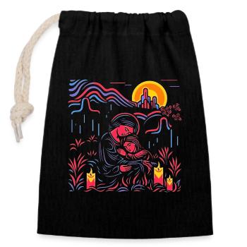 Contemplative styles: Living or experiencing pastoral care in a new way - Closable cotton gift bag (14x20cm) - black - Front