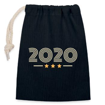 Legendär seit 2020 Geburtstagsgeschenk 2020 - Verschließbarer Geschenkbeutel aus Baumwolle (14x20cm) - Navy - Vorne