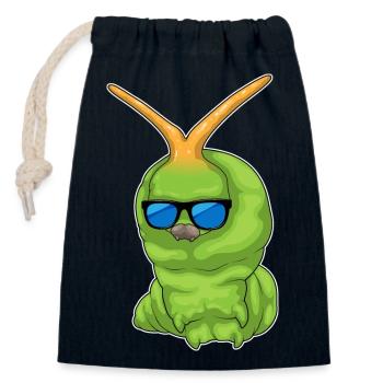 Lunettes de soleil Caterpillar - Sac cadeau en coton avec cordon (14 x 20 cm) - bleu marine - Devant