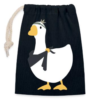 Là où les vents se rencontrent - Chinese Goose - Neuf voies mortelles - Sac cadeau en coton avec cordon (14 x 20 cm) - bleu marine - Devant