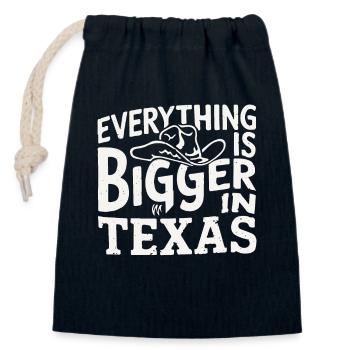 Texas State Texaner Texas - Verschließbarer Geschenkbeutel aus Baumwolle (14x20cm) - Navy - Vorne